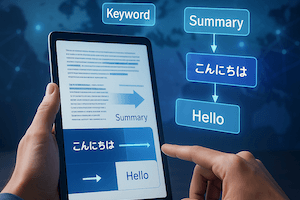 要約・翻訳 要約・翻訳